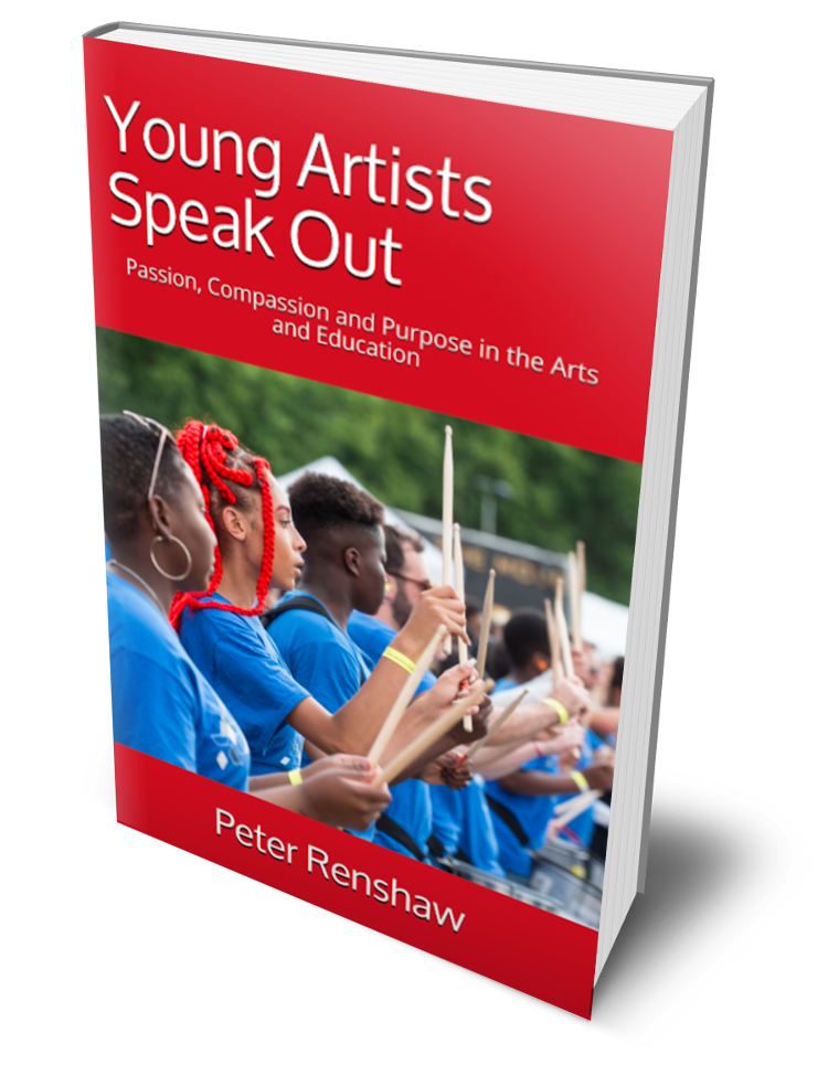 Cover of Young Artists Speak Out by Peter Renshaw